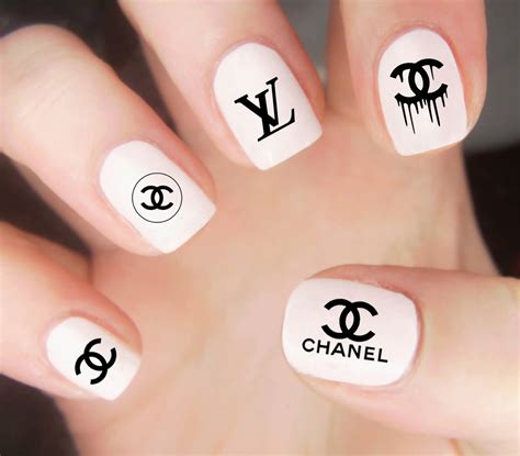 chanel nail decal stickers|chanel nail stickers marie.